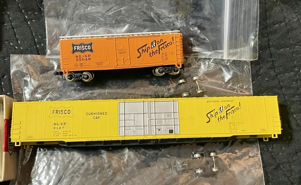 5 Frieght Car Trains N-Scale Lehigh Valley #A45 C-7 US Seller - Image 4 of 4