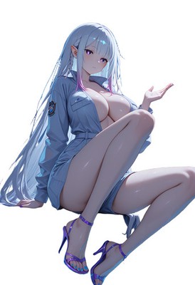 Satella Re:Zero Vinyl Car Decal Sticker 7'' Weatherproof