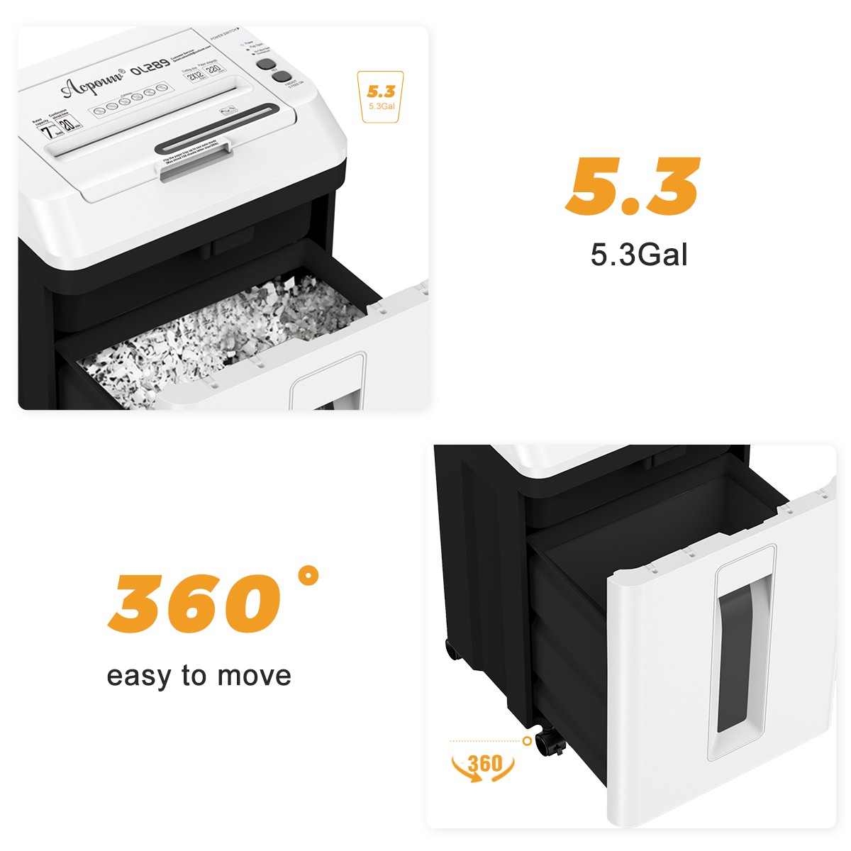 150-Sheet Paper Shredder MicroCut Commerical Office CD Credit Card Heavy Destroy