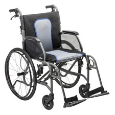 Drive Medical AeroFly Ultra-Lite Wheelchair, 18 Seat Width and Swing-Away...