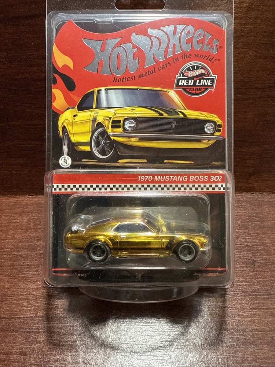 Hot Wheels RLC '70 Mustang Boss 302 ゴールド 2024 Hot Wheels RLC Gold '70 Mustang Boss 302 Hot Wheels
