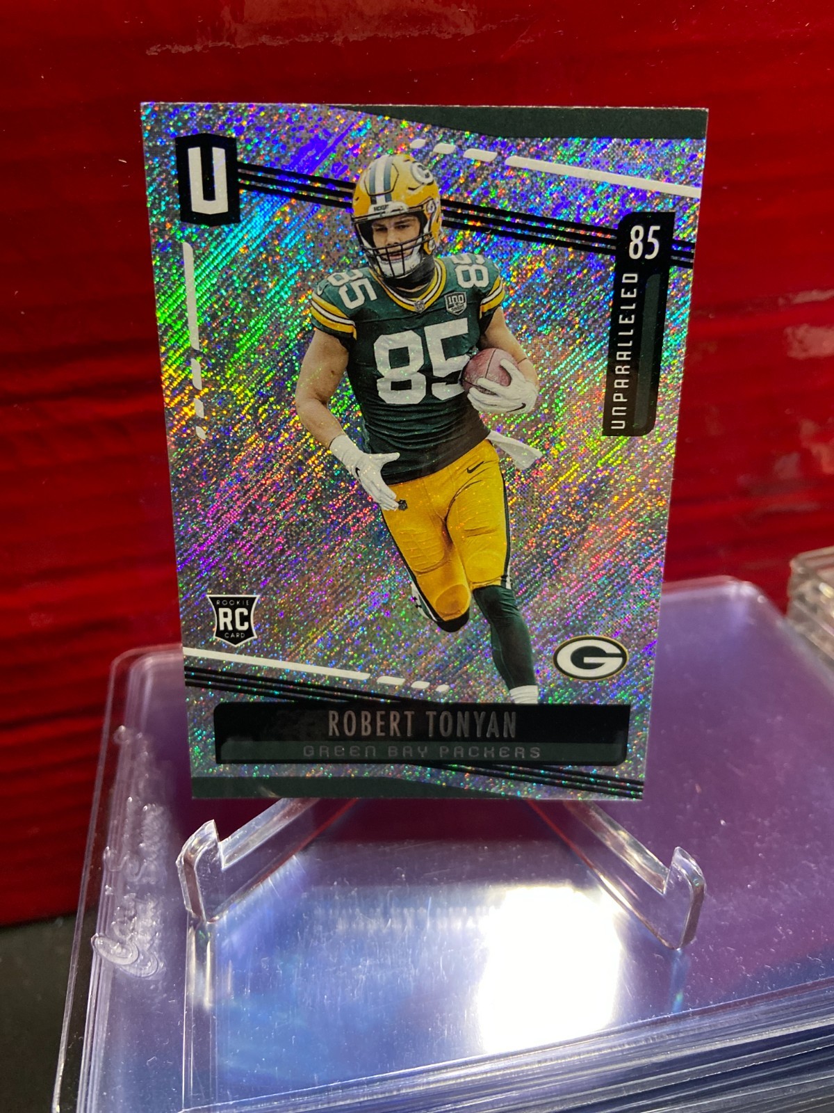 2019 Panini Unparalleled #186 Robert Tonyan RC subset