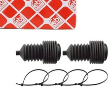 2x febi Faltenbalgsatz Lenkmanschette Spurstange für RENAULT 19 ESPACE 1 2 vorne