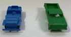 MARX 1950s Happy Time Farm Jeep Truck Bundle Metal Axle Grey Wheels Blue Green