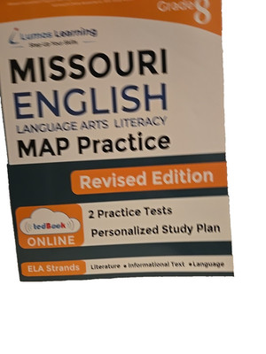 Missouri Assessment Program Test Prep: Grade 8 English Language Arts - VERY GOOD