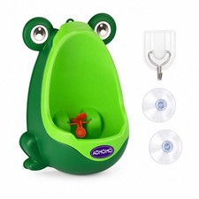 Frog Pee Training Urinal, Frog Potty Training Urinal for Toddler Boys with Sp...