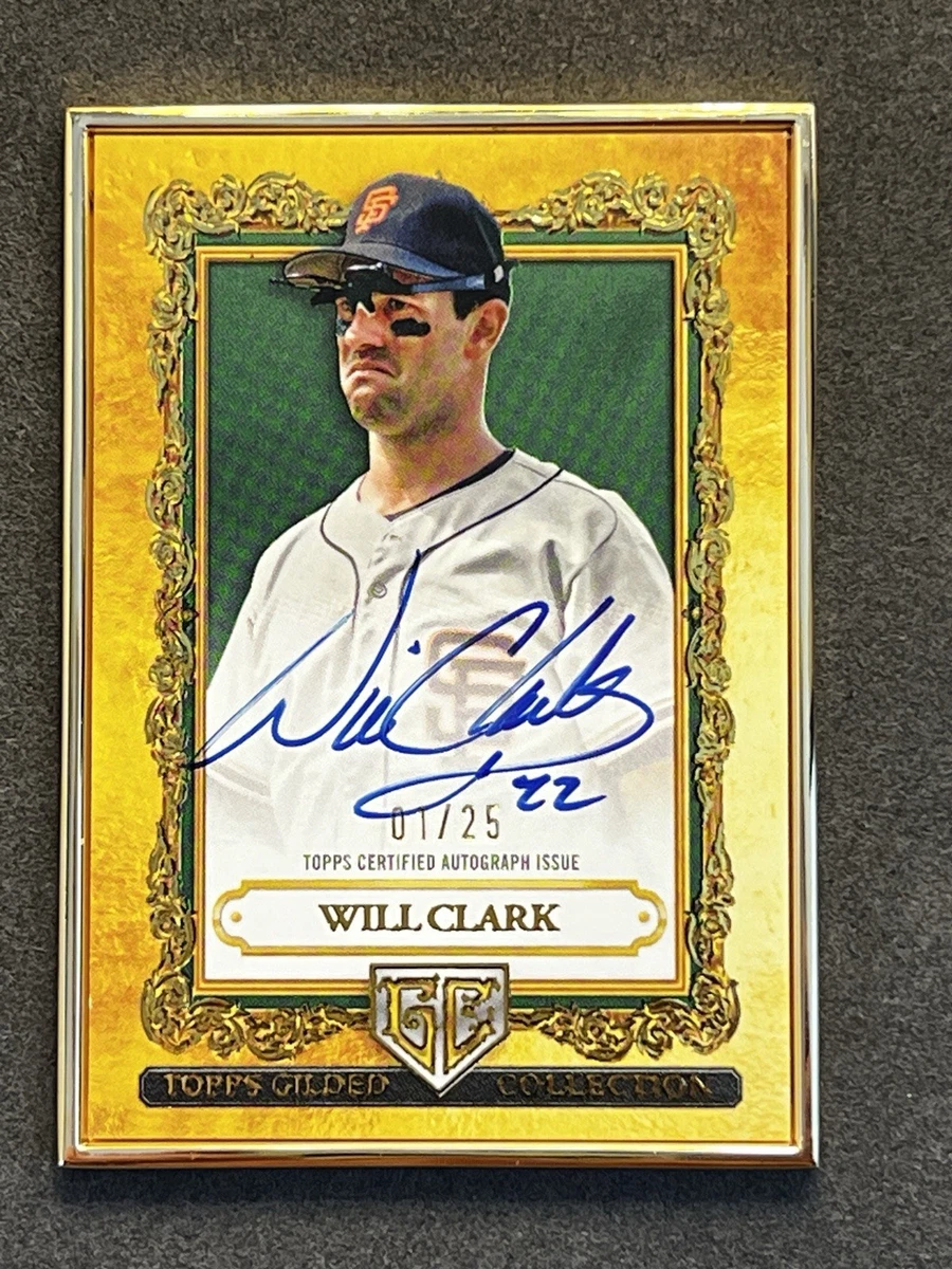 Topps Will Clark Baseball Sports Trading Cards & Accessories for