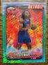 Topps Chrome 2024-25 Isaiah Stewart Topps Green Refractor