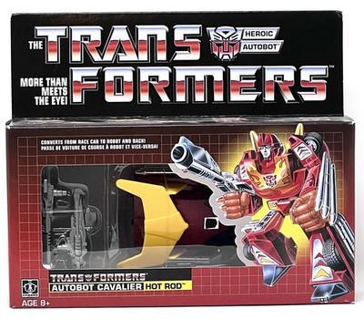 Transformers G1 Walmart Exclusive Re-Issue Hot Rod (2017)
