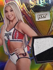 2024 Panini Select WWE - Sparks Thea Hail #SP-THL Gold Prizm /10 (MEM)