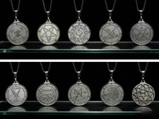 Demon Mark Meteorite Pendant Natural Meteorite Necklace