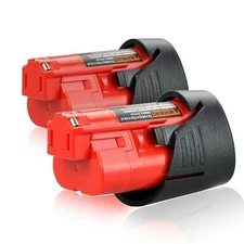 2x 3500mAh Li-ion Battery for Milwaukee M12, 48-11-2401, 48-11-2402, 48-11-2420