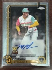 2025 Topps Chrome Update AC-MI Mason Miller Auto