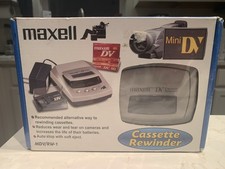 Maxell Mini DV Cassette Rewinder MDV/RW-1 New Sealed!