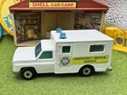1977 Matchbox Superfast Ambulance No. 41 Emergency Medical White Lesney England