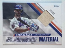 2024 Topps Baseball Major League Materials Bat #MLM-PA PETE ALONSO
