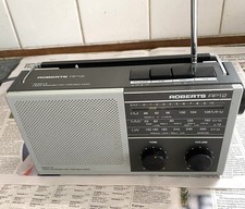 Roberts RP12 Portable Radio 3 Band FM/MW/LW Mains/Battery Perfect working order