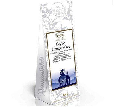 Ronnefeldt Loose Leaf  Tea - Black Tea - Ceylon Orange Pekoe - 100 g