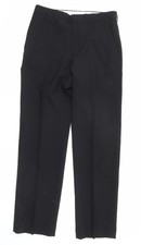 Mens UK Size M Jack Reid  Dress Pants Black Trousers