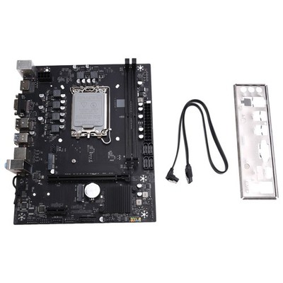H610S4  Desktop-Computer-Motherboard DDR4-Speicher LGA1700 CPU I5 12400F/7157