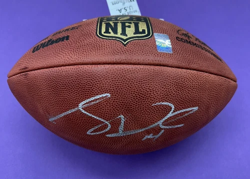 Sam Darnold Minnesota Vikings Star Quarterback Autographed Official NFL Ball