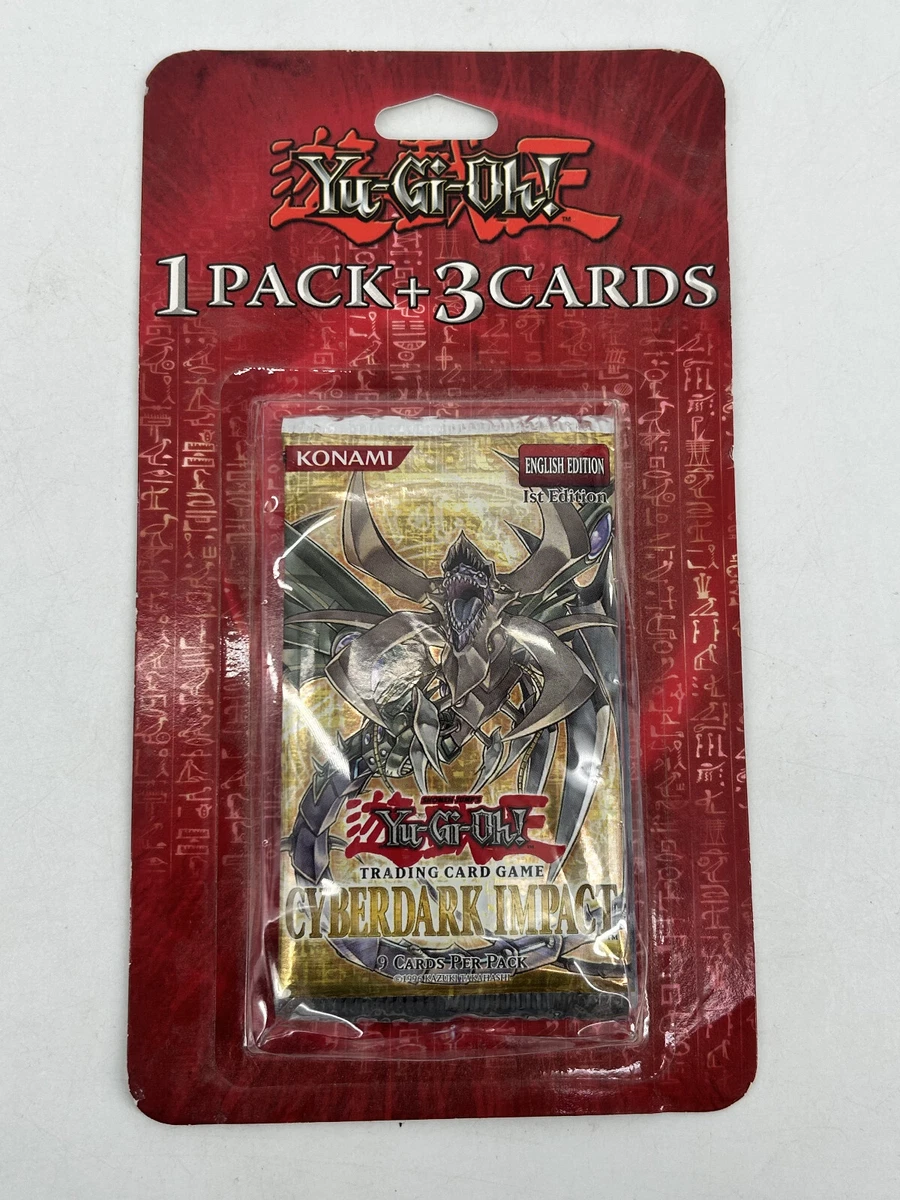 Yu-Gi-Oh! TCG Cyberdark Impact Sealed Collectible Card Game Packs