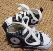 Converse All Star Crib Baby Shoes 8J231 Size 2 New without Box