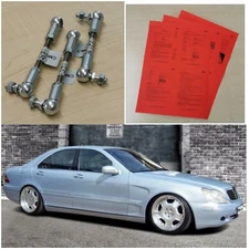 Koppelstangen Airmatic Tieferlegung Luftfahrwerk für Mercedes Benz W220 mit TÜV