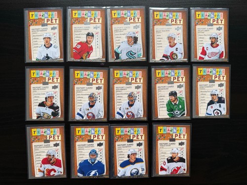 2023-24 Upper Deck Series 1 Hockey Teachers Pet *You Pick* - Bild 1 von 14