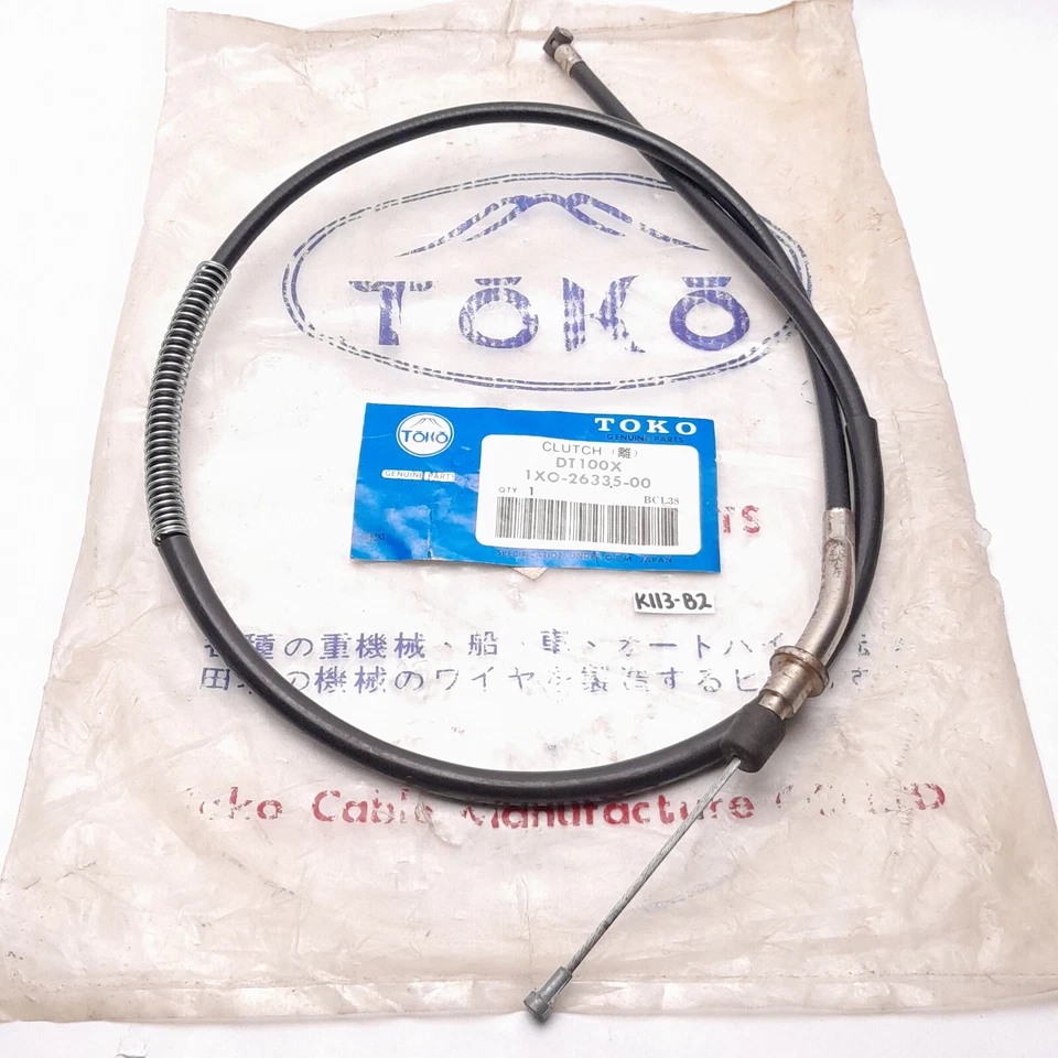 雅马哈 DT 100 X DT100 DT100X 离合器电缆 NOS — 第 2/4 张图片