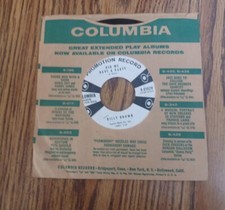 Columbia Promotion Record Billy Brown 45 RPM 4-41029