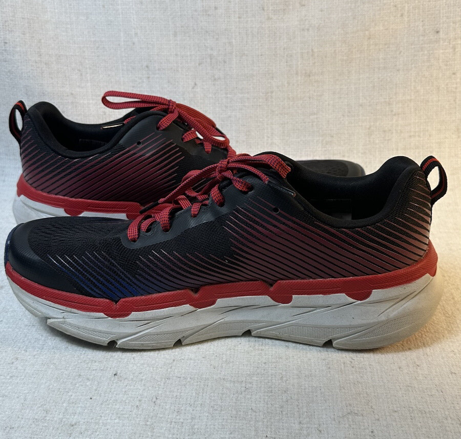 Skechers GoRun Mens 10 Air Cooled Goga Mat Red & Black Shoes  display picture 3