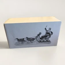 Vintage DEPT 56 SNOW VILLAGE ACCESSORY  "SNOW CARNIVAL KING & QUEEN" In Box 🎄