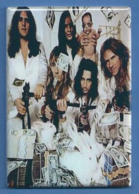 ALICE COOPER *2X3 FRIDGE MAGNET* ROCK N ROLL BAND GROUP NO MORE MR. NICE GUY USA