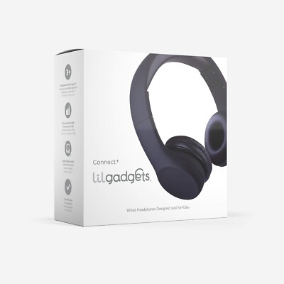 LilGadgets Kids Premium Volume Limited Wired Headphones w/ SharePort Connect+