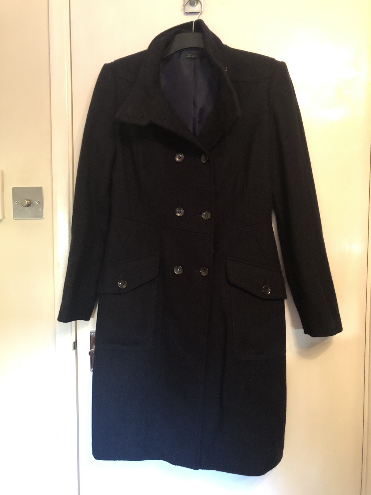 Women Wool Coat Size 14 eBay