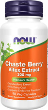 NOW Foods Chaste Berry Vitex Extract 300 Mg w...
