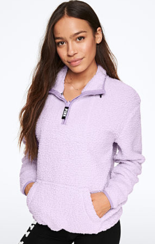 NWT VICTORIA'S SECRET WOMEN PINK SHERPA 