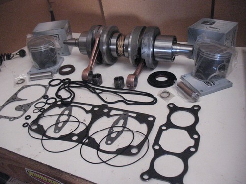 POLARIS PRO 800 R CRANKSHAFT ENGINE REBUILD KIT 2011-15 CFI RMK RUSH IQ GASKETS - Picture 5 of 5