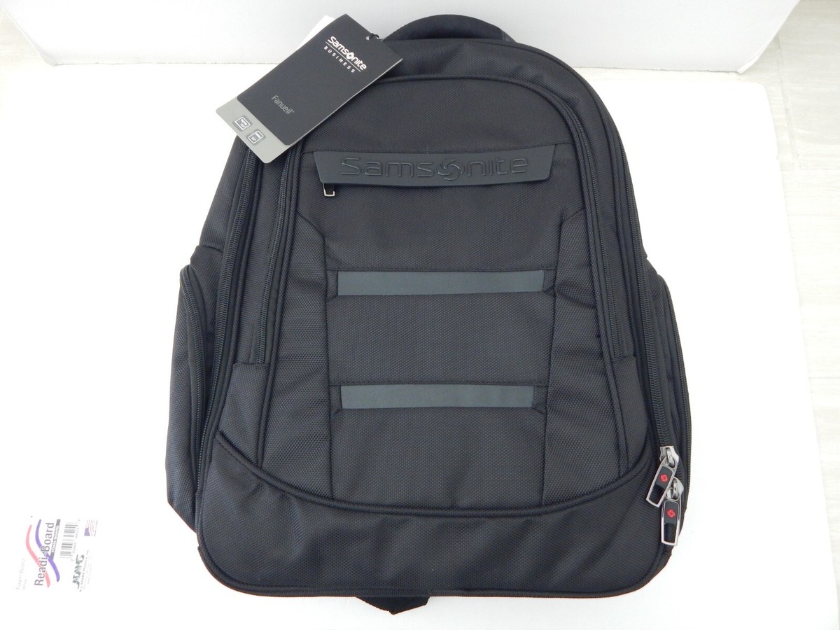 Samsonite Fanueil Business Travel Backpack Black New