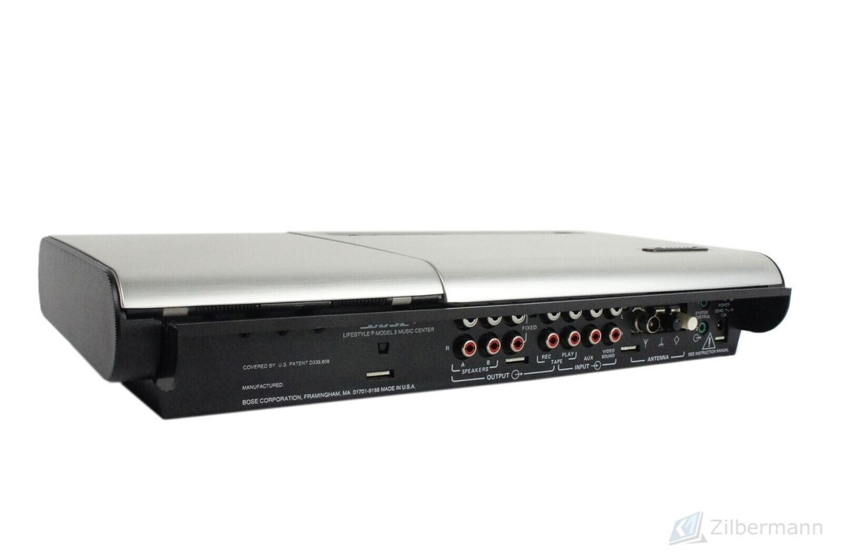 Bose LIFESTYLE 5 MUSIC CENTER CDプレーヤーセット Bose Lifestyle Surround Sound Model 5 Music Center. Sold As