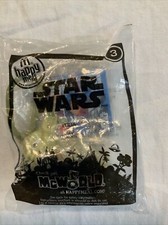Yoda Star Wars McDonalds Happy Meal Toy Keychain Keyring 3 New In Package 2010
