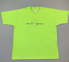 Vintage Walt Disney World Shirt Mens XL Embroidered Rainbow Mickey Deadstock