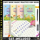 4 Kids Magic Handwriting Copybook Reused Groove Practice Calligraphy Book Number