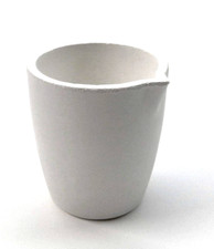 Melting Crucible Dish Torch Melting Gold Silver Cup 2400gr Hi-Grade Made Italy