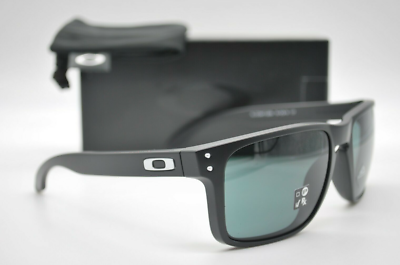 小物 Oakley Holbrook XL OO9417-2259 Oakley Sunglasses HOLBROOK XL OO9417-2259 Matte Black Frames Grey
