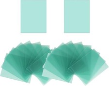 4.5 X 5.25 Welding Helmet Cover Lens 20 Pcs Outside Replacement Clear Lens