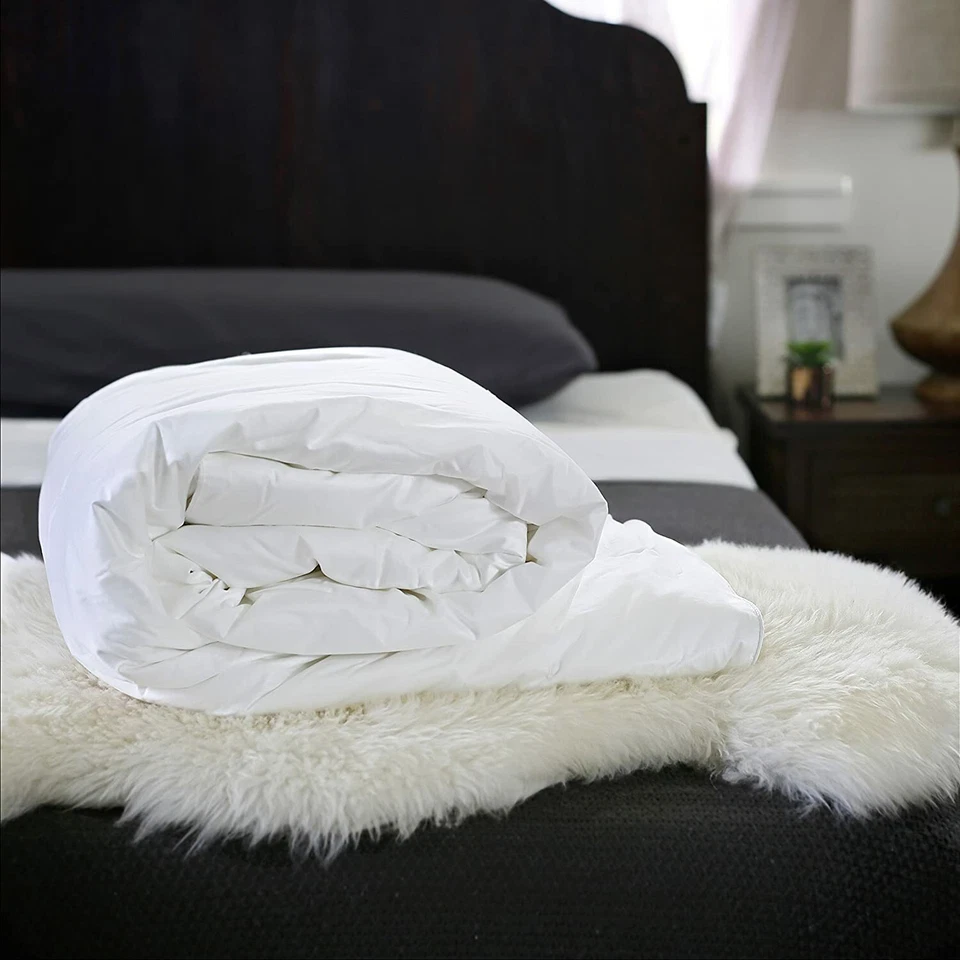 EDREDÓN RELLENO DE SEDA, Combo Verano + Primavera/Otoño, Lujo, Acabado a Mano, Todas las Tallas Foto 4 de 4