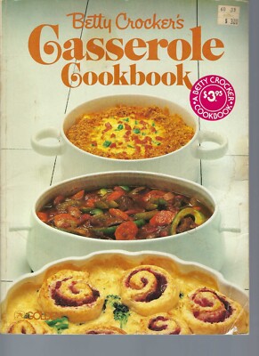 Vintage Betty Crocker's Casserole Cookbook 1981 PB Curried Beef and Rice