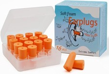 Ear Plugs for Sleeping Noise Cancelling - 33 dB Highest NRR Soft Foam Earplugs -